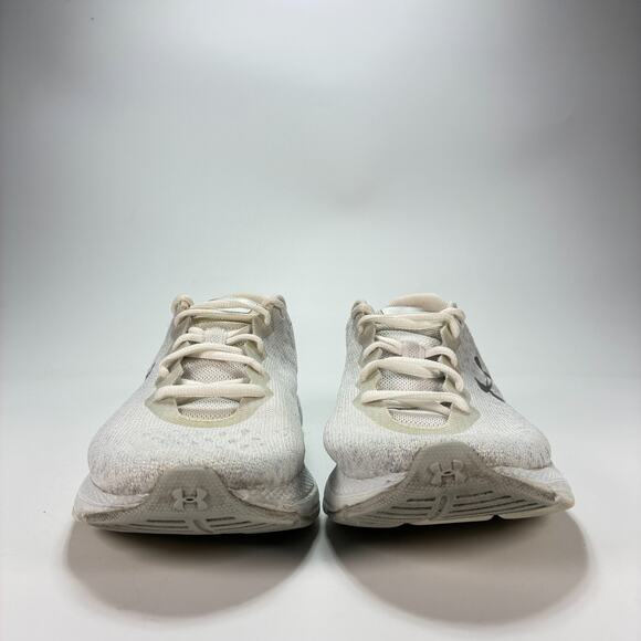 Under Armour Charged Impulse Knit Gray Running Shoes 3022603-100 Women's Size 8 - Picture 2 of 10